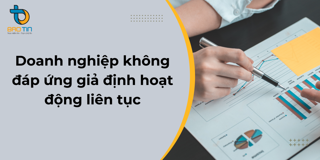 Nguyên tắc lập bảng cân đối kế toán của doanh nghiệp không đáp ứng giả định hoạt động liên tục.