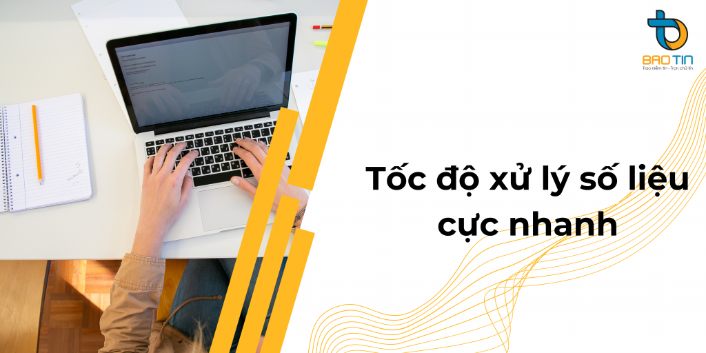 Fast Accounting Online có tốc độ xử lý số liệu cực nhanh
