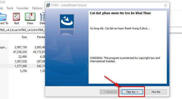 Hướng dẫn cách đăng nhập và mở tờ khai thuế trên HTKK