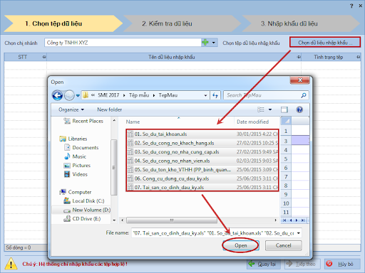 khai báo thông tin ban đầu trên phần mềm kế toán Misa