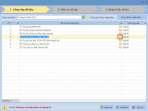 khai báo thông tin ban đầu trên phần mềm kế toán Misa
