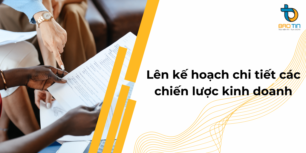 Lên kế hoạch chi tiết các chiến lược kinh doanh lâu dài cho công ty du lịch
