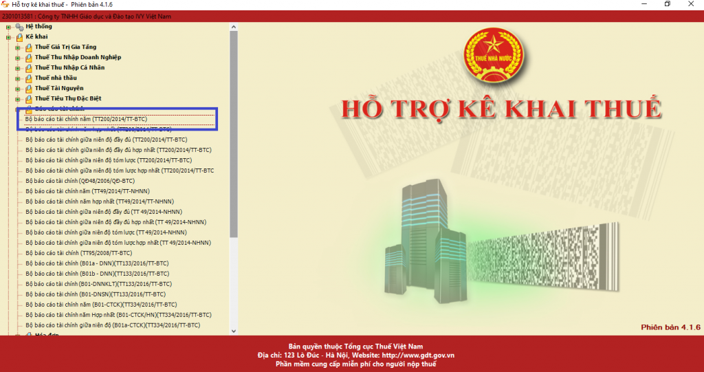 Hướng dẫn lập báo cáo tài chính theo Thông tư 200/2014/TT-BTC