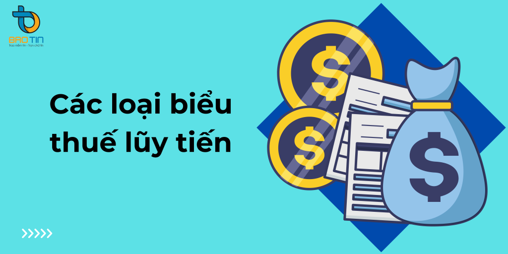 Các loại biểu thuế lũy tiến từng gặp