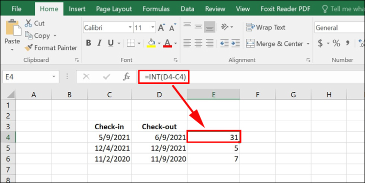 Hướng dẫn sử dụng hàm INT trong Excel nhanh chóng, đơn giản
