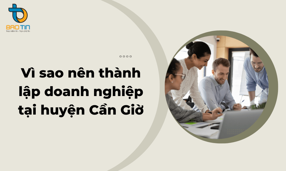Dịch vụ làm giấy phép kinh doanh tại Cần Giờ TPHCM trọn gói