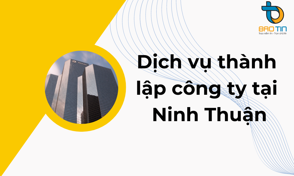Thành lập công ty tại Ninh Thuận