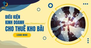 điều kiện kinh doanh cho thuê kho bãi